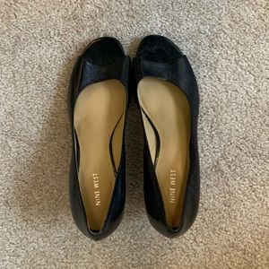 Nine West Peep Toe Wedges